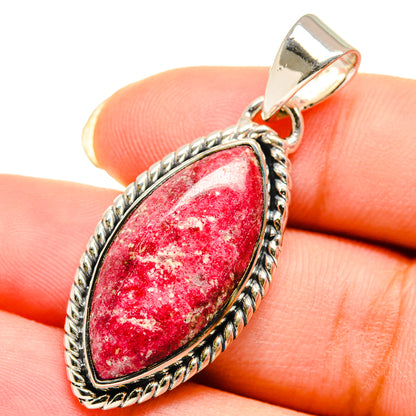 Thulite Pendants handcrafted by Ana Silver Co - PD12296