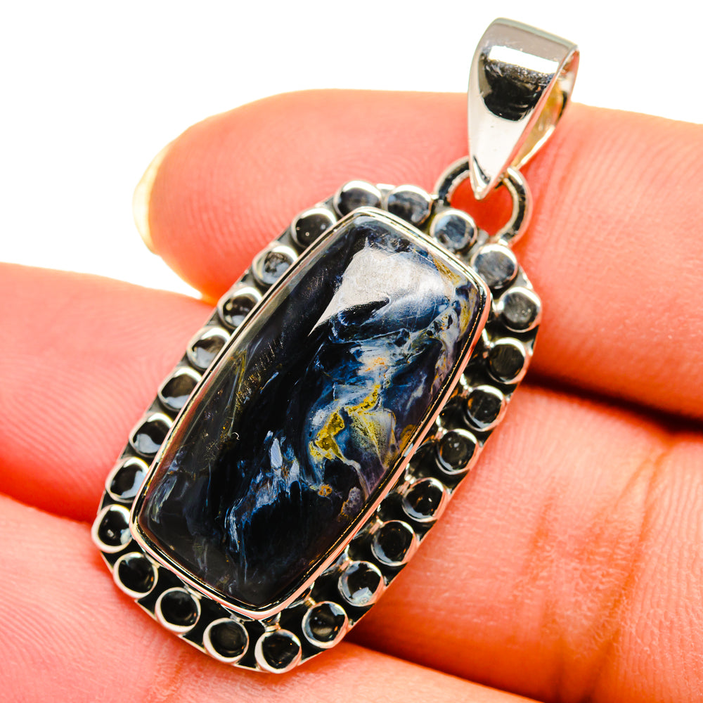 Pietersite Pendants handcrafted by Ana Silver Co - PD12327