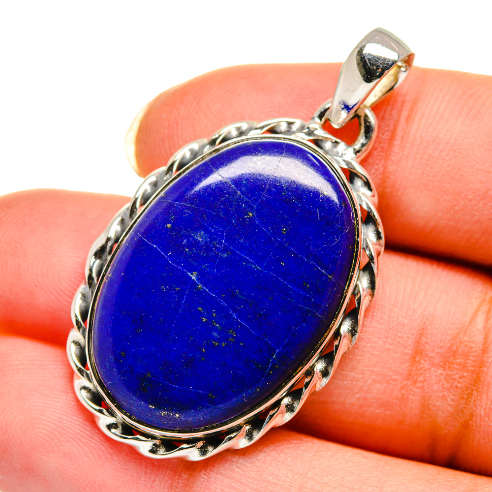 Lapis Lazuli Pendants handcrafted by Ana Silver Co - PD12343