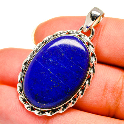 Lapis Lazuli Pendants handcrafted by Ana Silver Co - PD12343