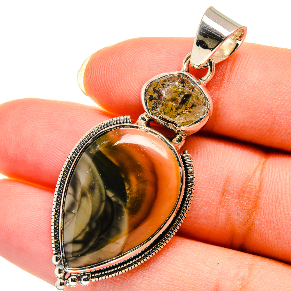 Willow Creek Jasper Pendants handcrafted by Ana Silver Co - PD12349