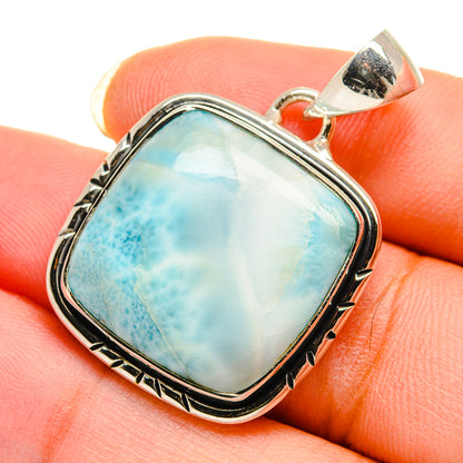 Larimar Pendants handcrafted by Ana Silver Co - PD12353