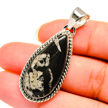 Pinolith Jasper Pendants handcrafted by Ana Silver Co - PD12356