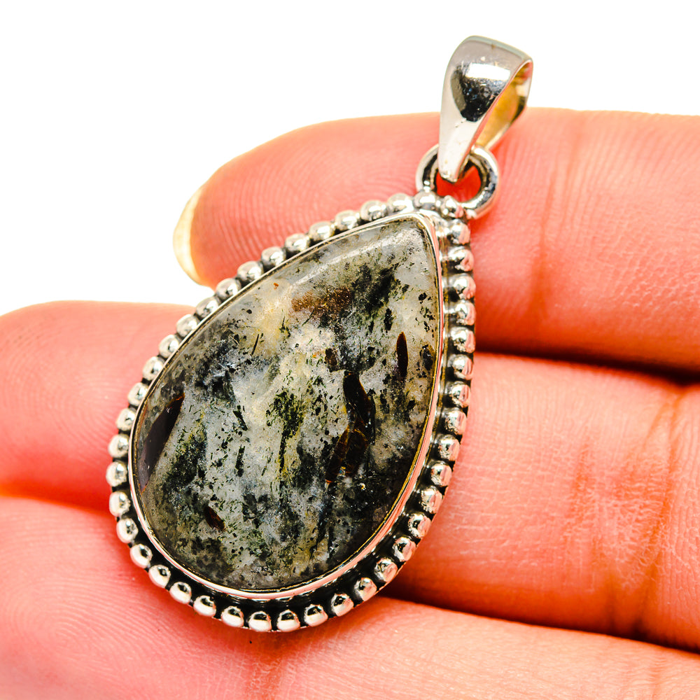 Astrophyllite Pendants handcrafted by Ana Silver Co - PD12369