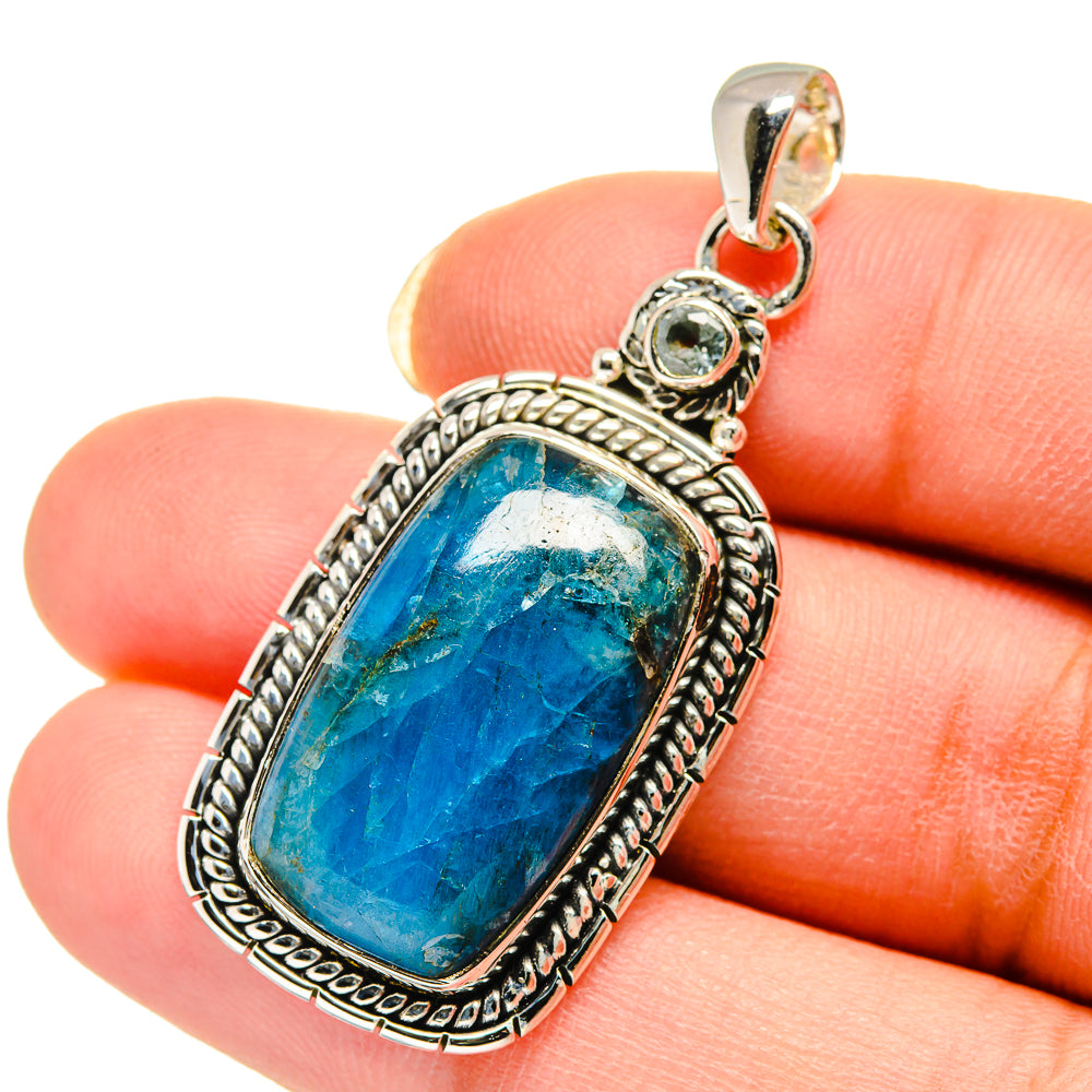 Apatite Pendants handcrafted by Ana Silver Co - PD12375