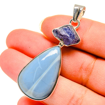 Owyhee Opal Pendants handcrafted by Ana Silver Co - PD12380