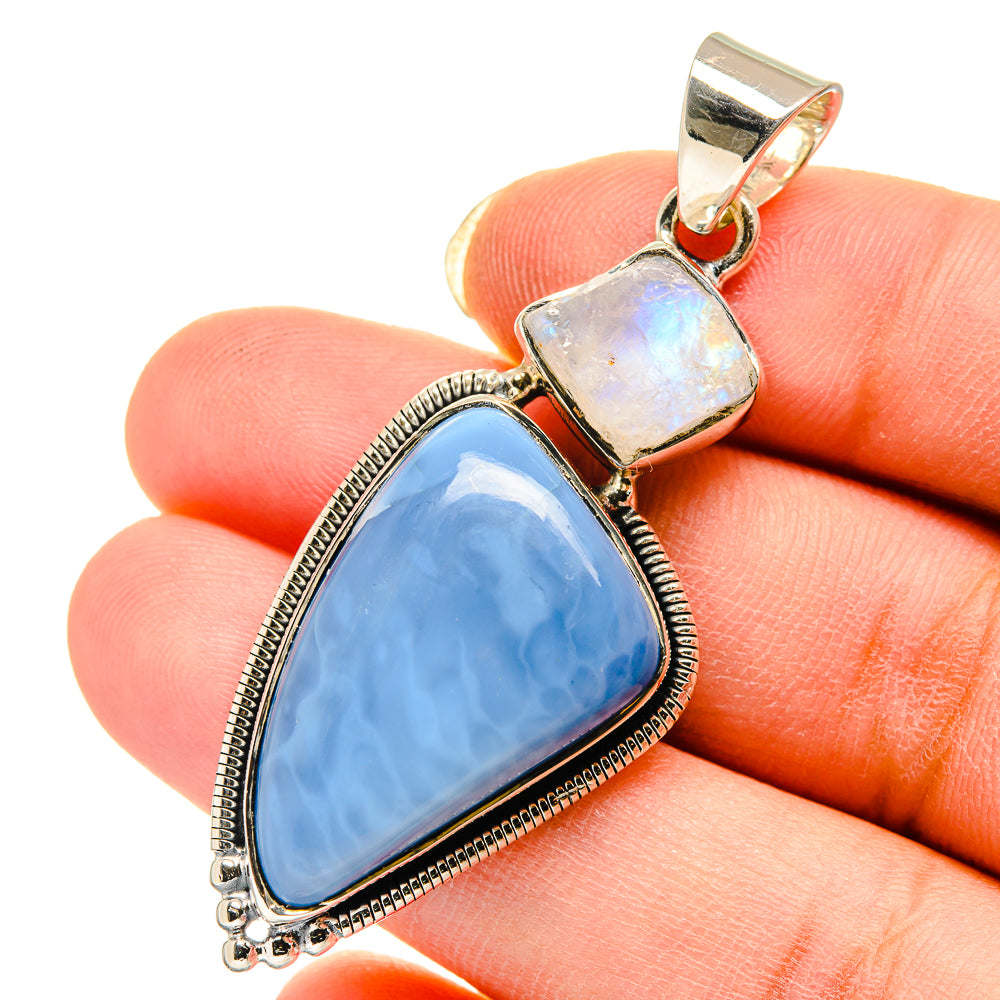 Owyhee Opal Pendants handcrafted by Ana Silver Co - PD12382