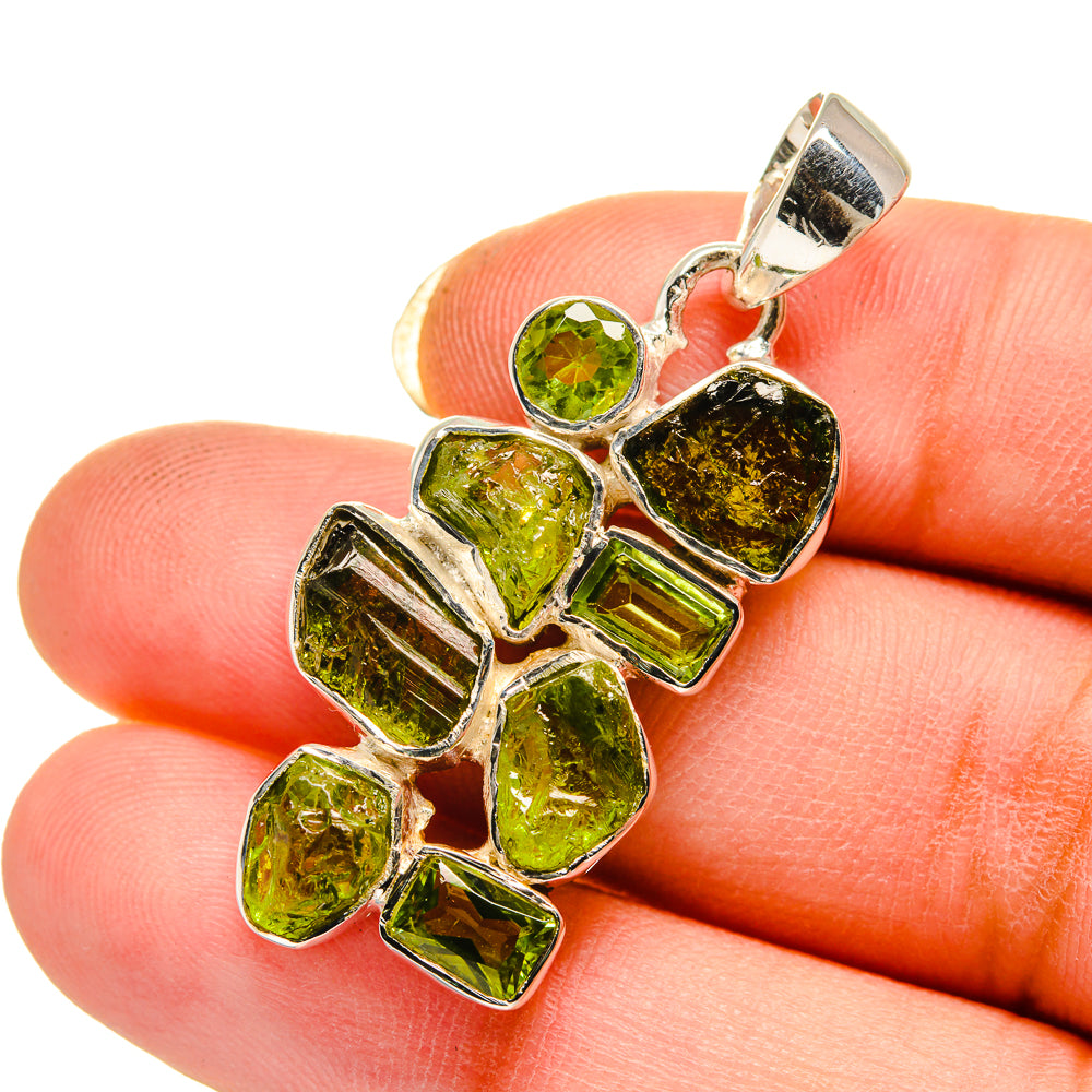 Peridot Pendants handcrafted by Ana Silver Co - PD12392