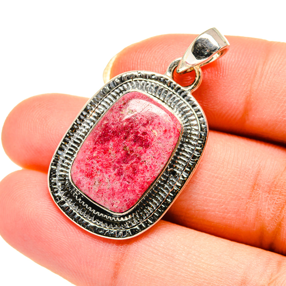Thulite Pendants handcrafted by Ana Silver Co - PD12398