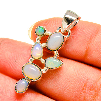 Ethiopian Opal Pendants handcrafted by Ana Silver Co - PD12403