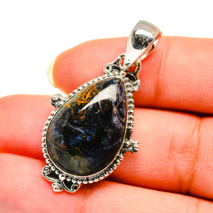 Pietersite Pendants handcrafted by Ana Silver Co - PD12406