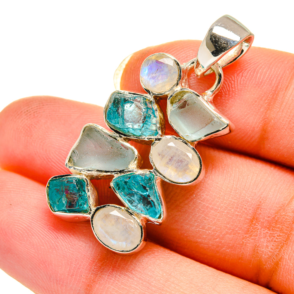 Apatite Pendants handcrafted by Ana Silver Co - PD12417