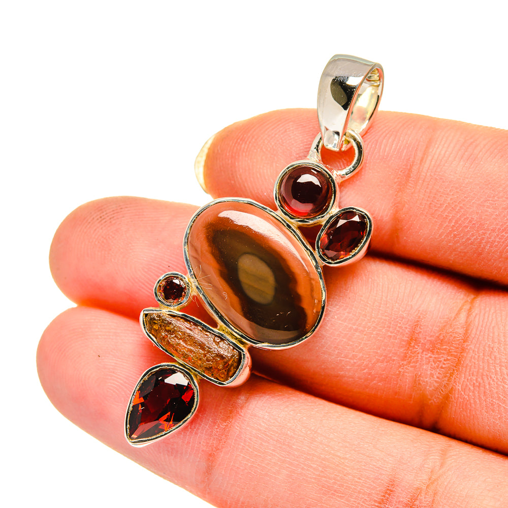 Imperial Jasper Pendants handcrafted by Ana Silver Co - PD12420