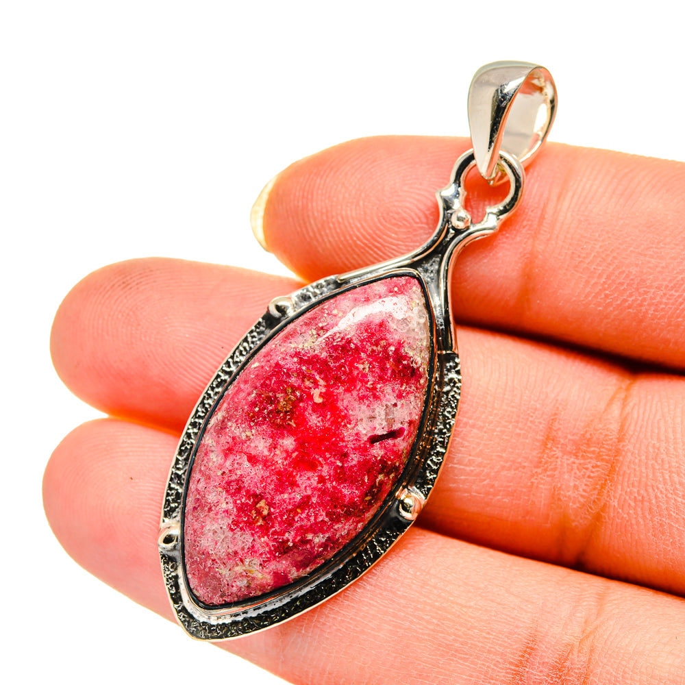 Thulite Pendants handcrafted by Ana Silver Co - PD12424
