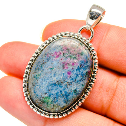 Ruby Fuchsite Pendants handcrafted by Ana Silver Co - PD12478