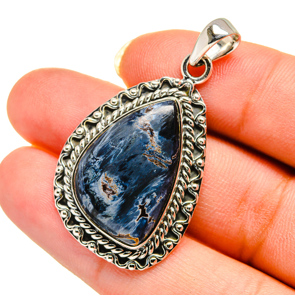 Pietersite Pendants handcrafted by Ana Silver Co - PD12487