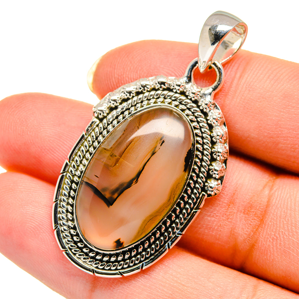 Montana Agate Pendants handcrafted by Ana Silver Co - PD12508
