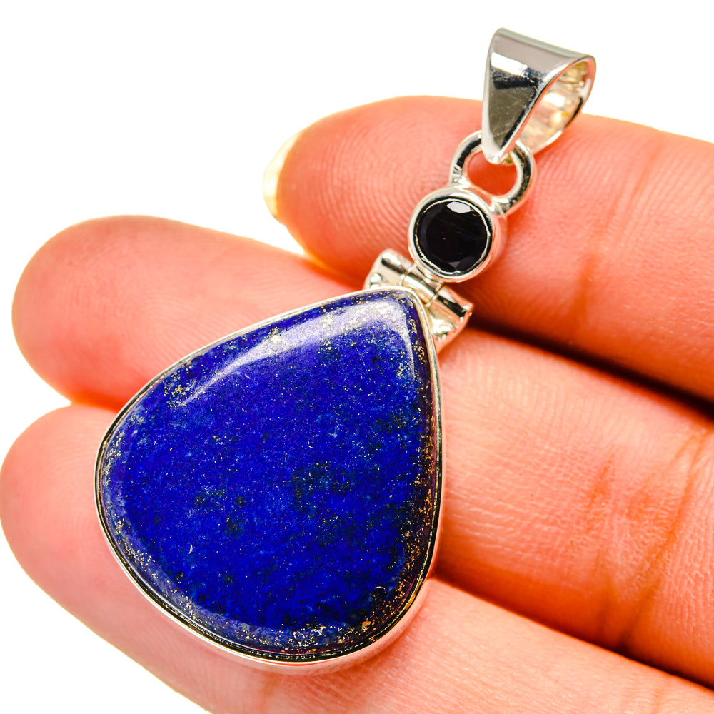 Lapis Lazuli Pendants handcrafted by Ana Silver Co - PD12522
