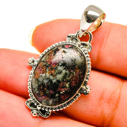 Russian Eudialyte Pendants handcrafted by Ana Silver Co - PD12525