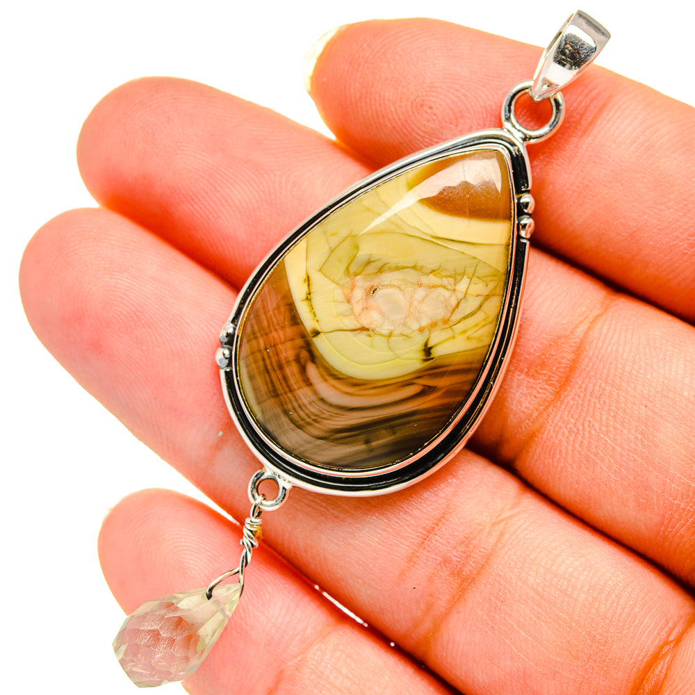 Willow Creek Jasper Pendants handcrafted by Ana Silver Co - PD12526