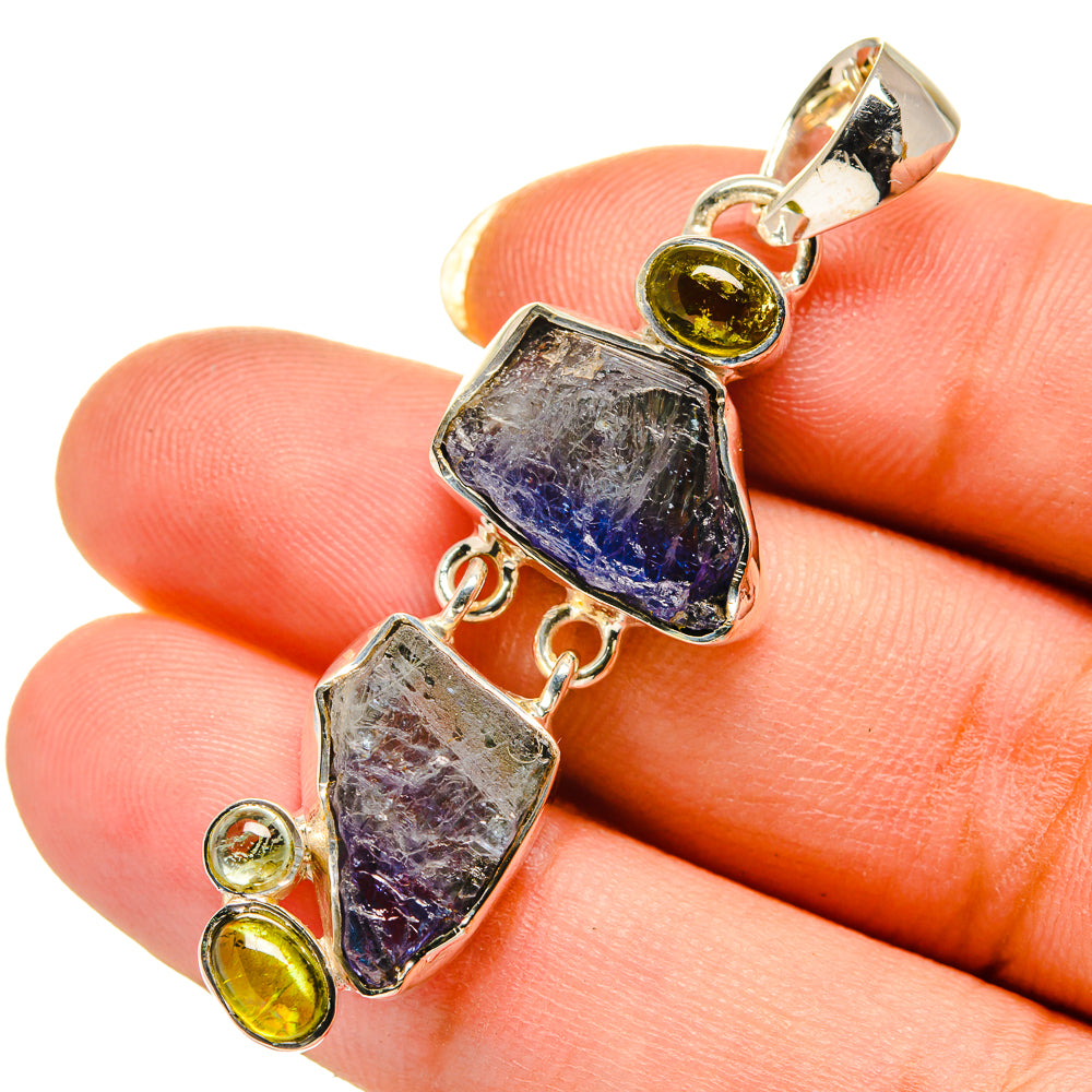 Kyanite Pendants handcrafted by Ana Silver Co - PD12535