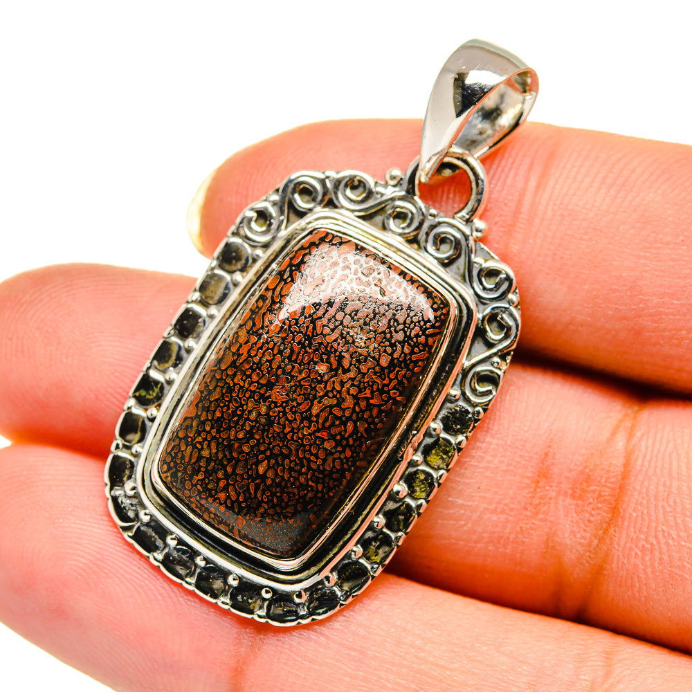 Dinosaur Bone Pendants handcrafted by Ana Silver Co - PD12548