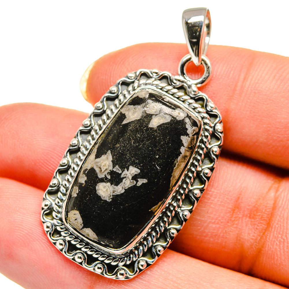 Pinolith Jasper Pendants handcrafted by Ana Silver Co - PD12549