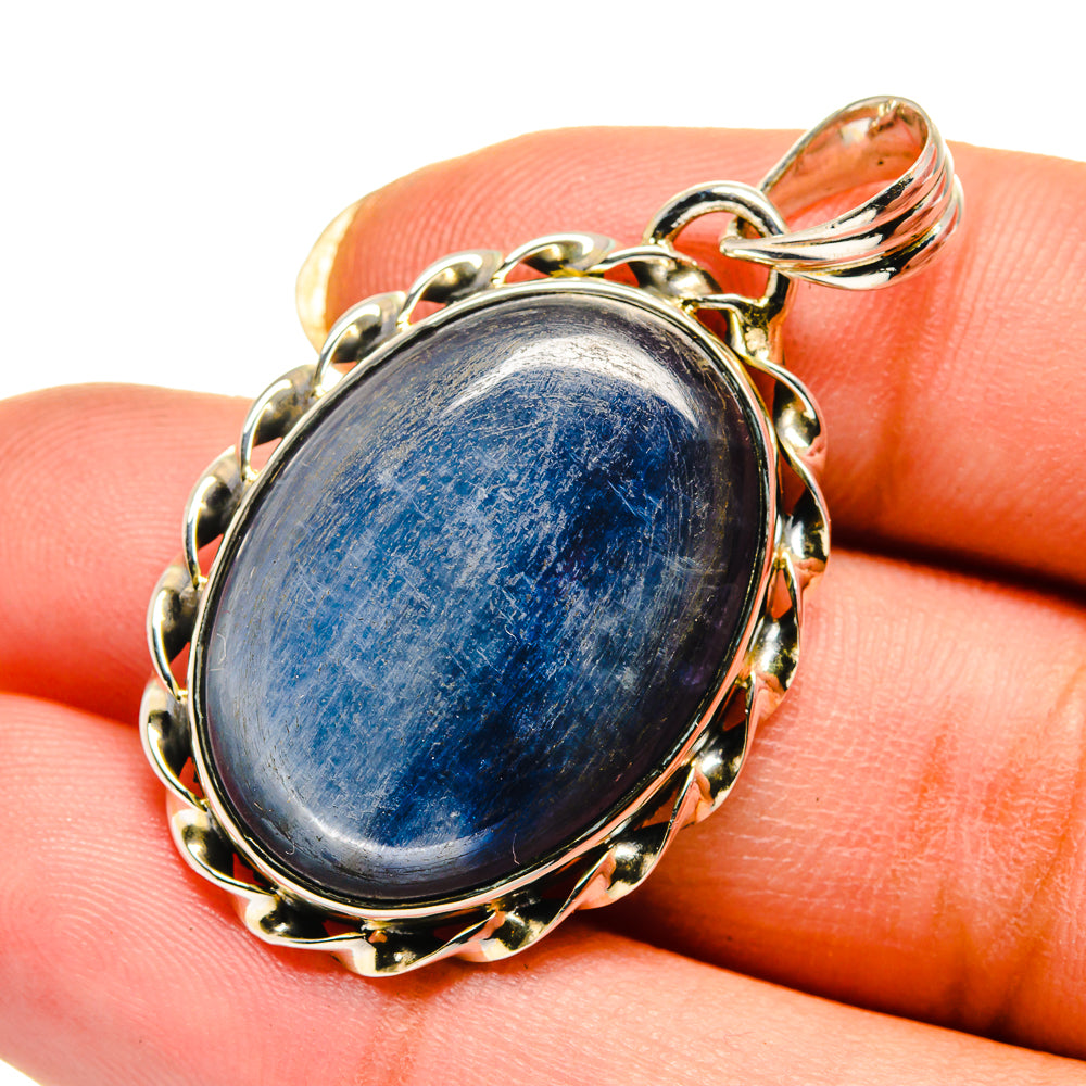 Kyanite Pendants handcrafted by Ana Silver Co - PD12565