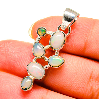 Ethiopian Opal Pendants handcrafted by Ana Silver Co - PD12587