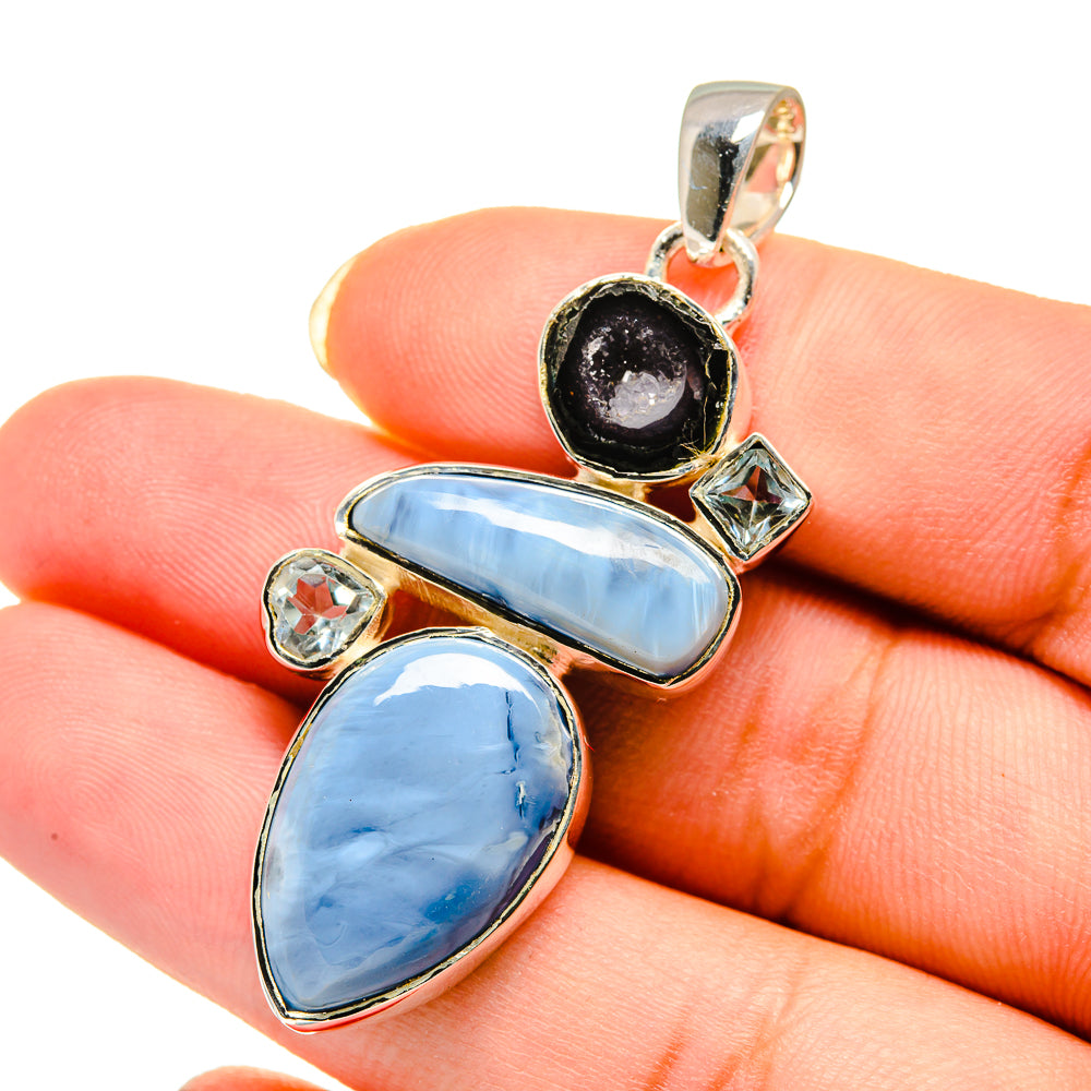 Owyhee Opal Pendants handcrafted by Ana Silver Co - PD12592