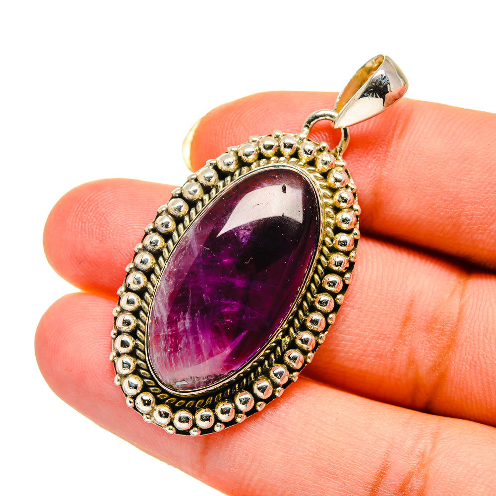 Amethyst Pendants handcrafted by Ana Silver Co - PD12594