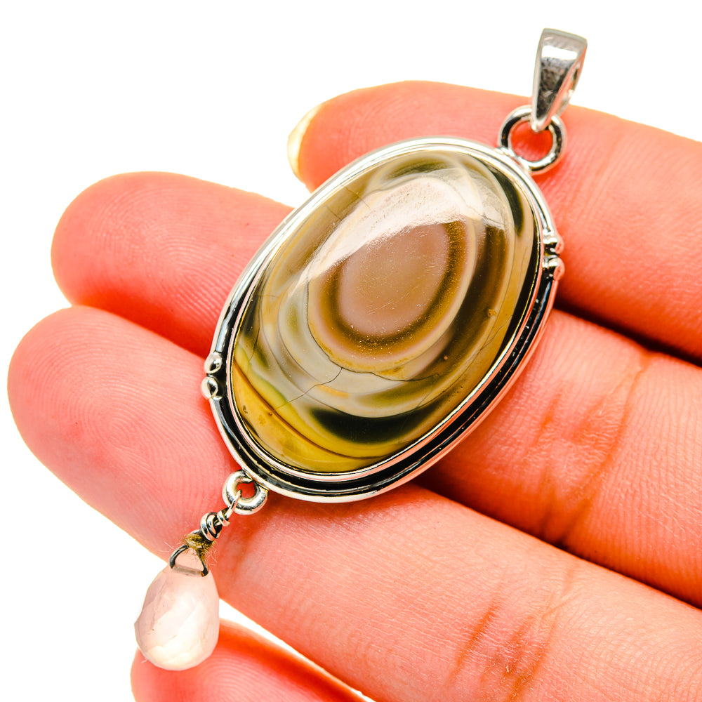 Willow Creek Jasper Pendants handcrafted by Ana Silver Co - PD12604