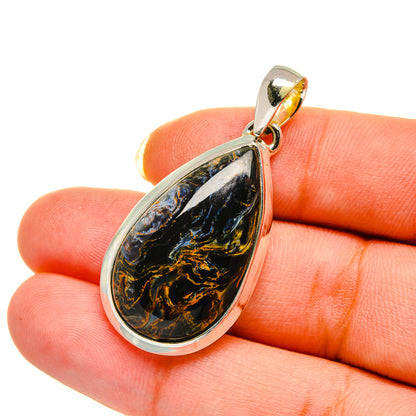 Pietersite Pendants handcrafted by Ana Silver Co - PD12628