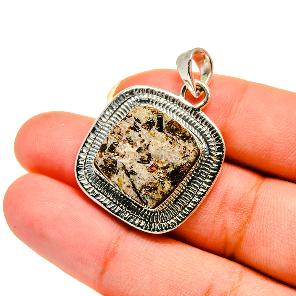 Astrophyllite Pendants handcrafted by Ana Silver Co - PD12638