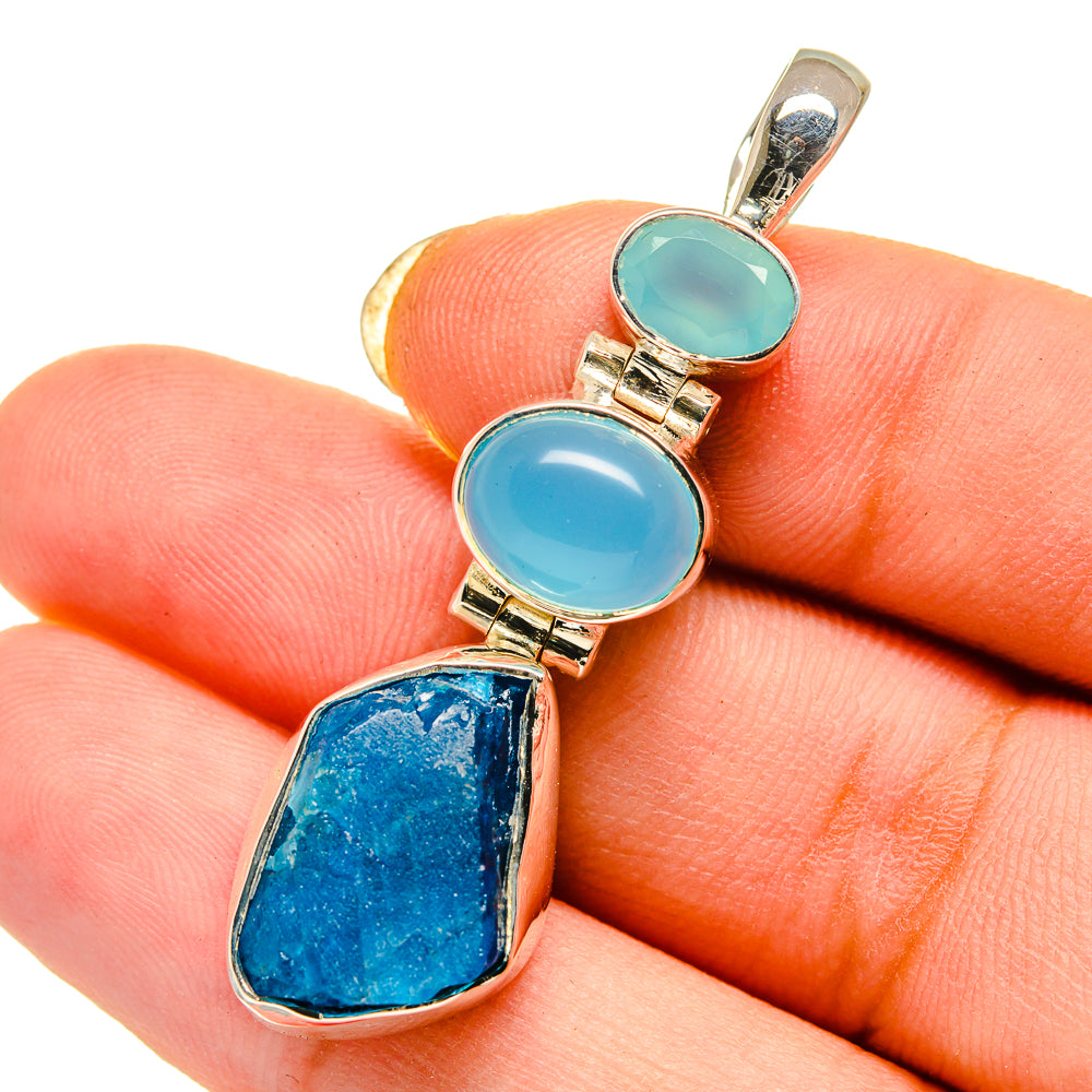 Apatite Pendants handcrafted by Ana Silver Co - PD12649