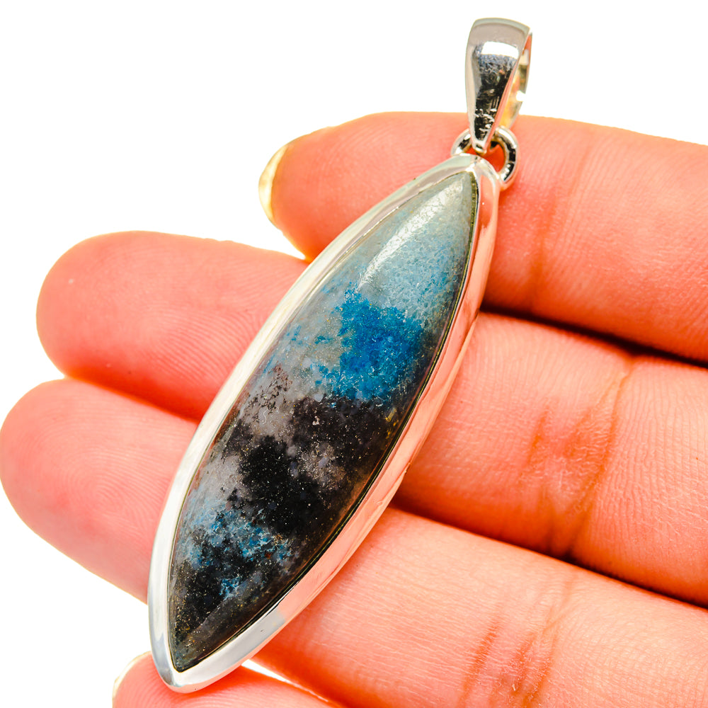 Shattuckite Pendants handcrafted by Ana Silver Co - PD12650
