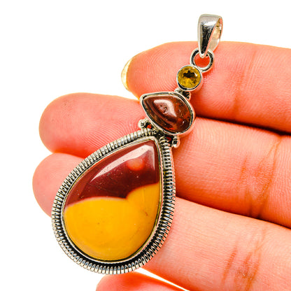 Mookaite Pendants handcrafted by Ana Silver Co - PD12664