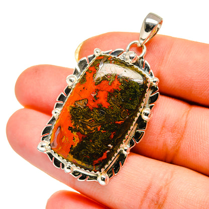 Moroccan Agate Pendants handcrafted by Ana Silver Co - PD12665