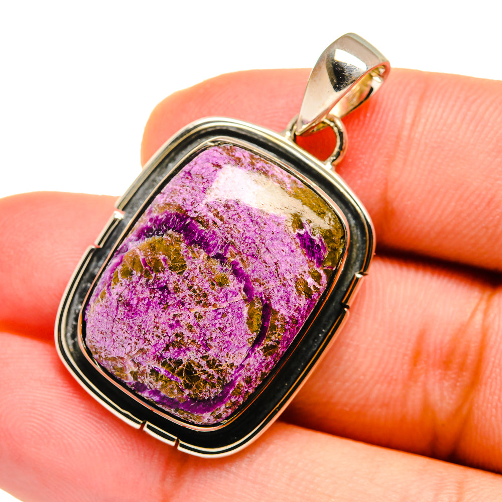 Stichtite Pendants handcrafted by Ana Silver Co - PD12667