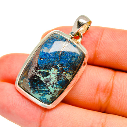 Shattuckite Pendants handcrafted by Ana Silver Co - PD12673
