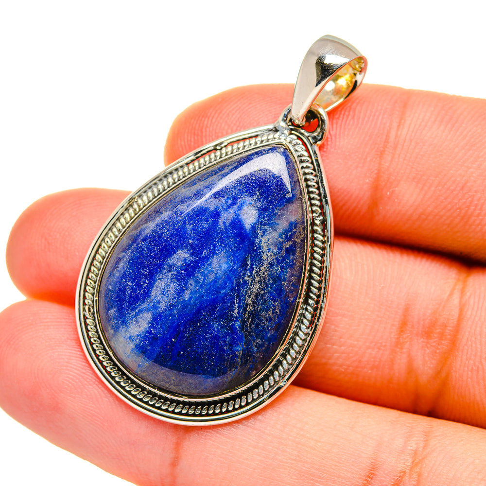 Sodalite Pendants handcrafted by Ana Silver Co - PD12676
