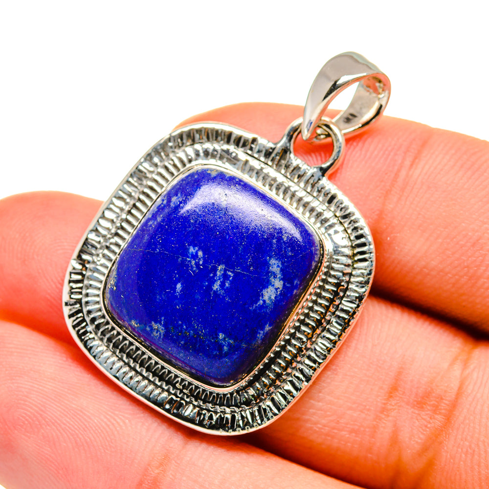 Lapis Lazuli Pendants handcrafted by Ana Silver Co - PD12682