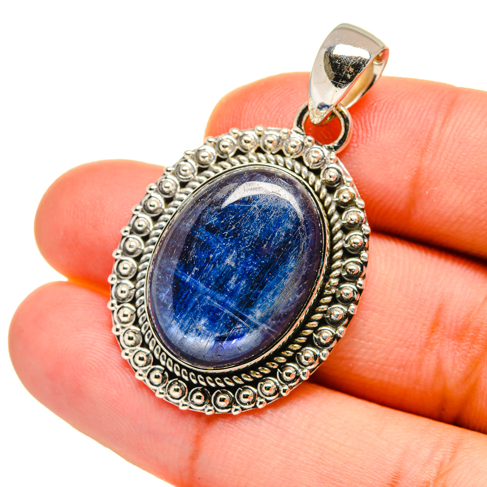 Kyanite Pendants handcrafted by Ana Silver Co - PD12689