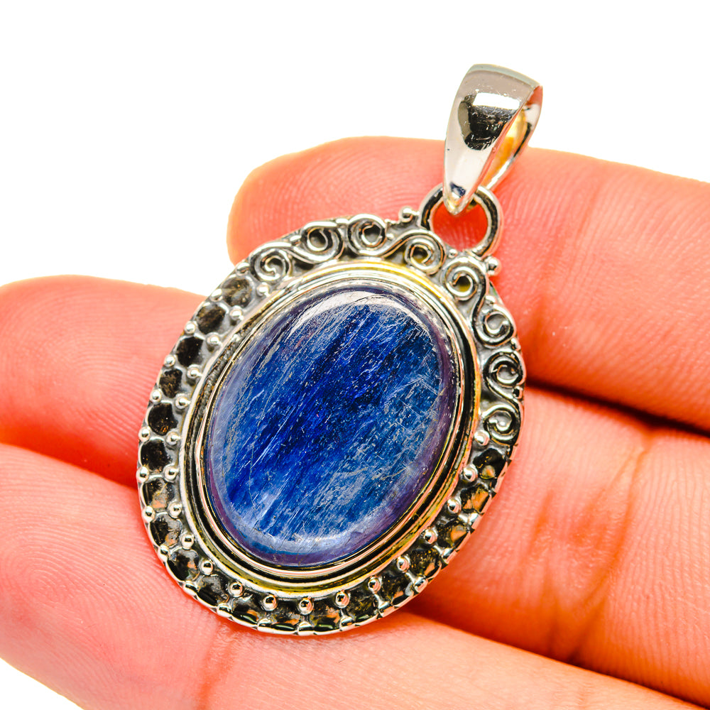 Kyanite Pendants handcrafted by Ana Silver Co - PD12691