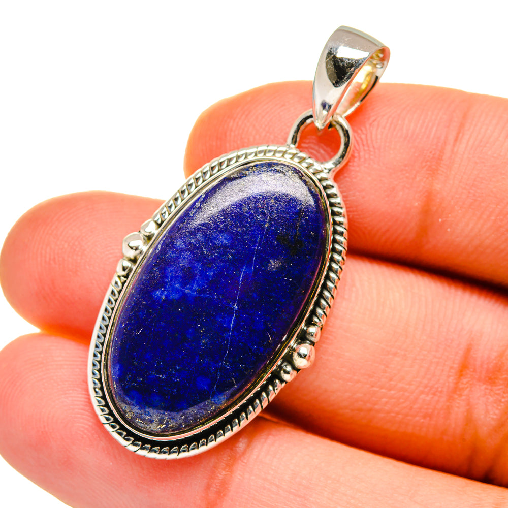 Lapis Lazuli Pendants handcrafted by Ana Silver Co - PD12705