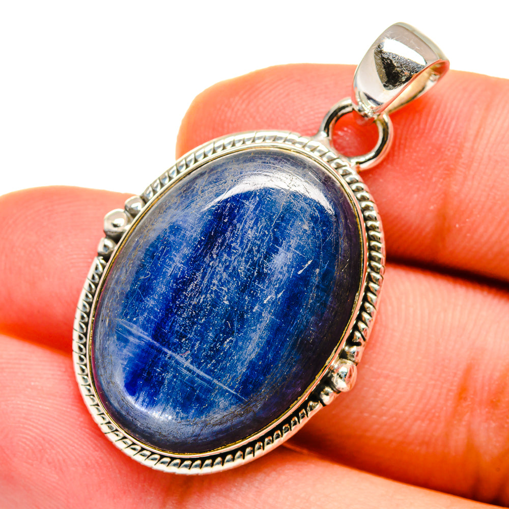 Kyanite Pendants handcrafted by Ana Silver Co - PD12710