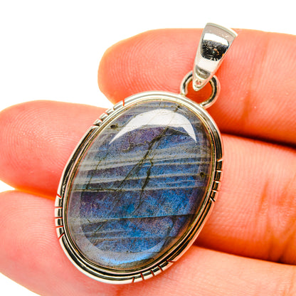 Labradorite Pendants handcrafted by Ana Silver Co - PD12716