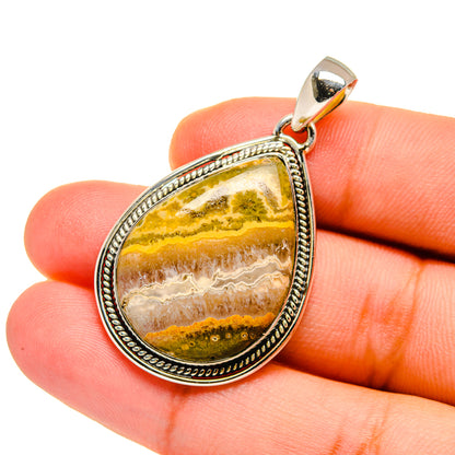 Ocean Jasper Pendants handcrafted by Ana Silver Co - PD12726
