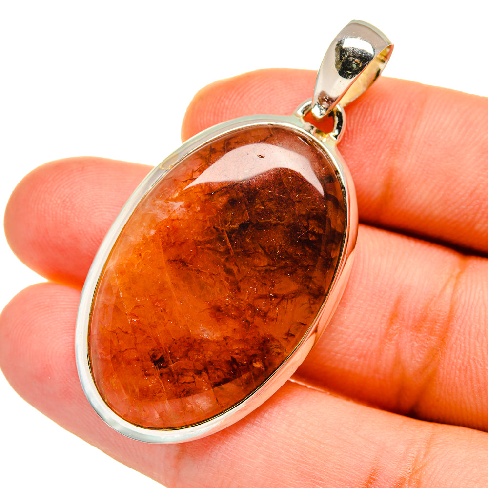 Sunstone Pendants handcrafted by Ana Silver Co - PD12751