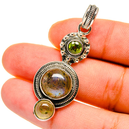 Labradorite Pendants handcrafted by Ana Silver Co - PD12759